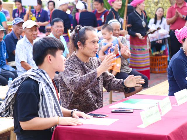 ม.พะเยาจัดกิจกรรมศิลปวัฒนธรรม,บูรณาการร่วมกับชุมชนท่องเที่ยวเชิงวัฒนธรรม,ไทลื้อเมืองมาง,เมืองหย่วน,อำเภอเชียงคำ