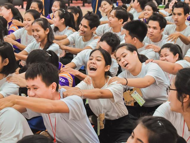 คณะศิลปศาสตร์ร่วมกับสโมสรนิสิตคณะศิลปศาสตร์,จัดโครงการ,“ห้องเชียร์”,ประจำปีการศึกษา,2562