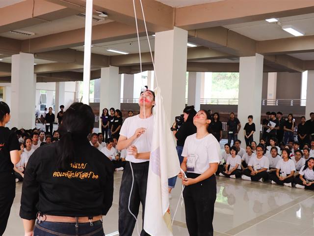 หน่วยกิจการนิสิตคณะศิลปศาสตร์ร่วมกับสโมสรนิสิตคณะศิลปศาสตร์,จัดกิจกรรมรับน้องใหม่,2562