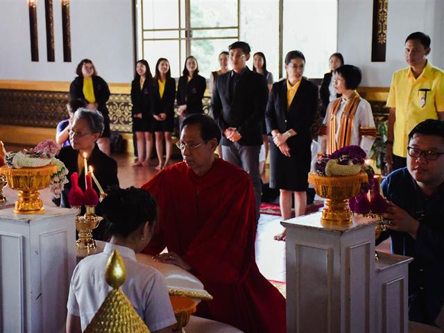คณะศิลปศาสตร์,ร่วมกับวิทยาลัยการศึกษา,และคณะรัฐศาสตร์และสังคมศาสตร์,ดำเนินกิจกรรมพิธีถวายสัตย์ปฏิญาณตนเป็นนิสิตมหาวิทยาลัยพะเยา