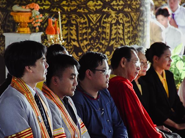 คณะศิลปศาสตร์,ร่วมกับวิทยาลัยการศึกษา,และคณะรัฐศาสตร์และสังคมศาสตร์,ดำเนินกิจกรรมพิธีถวายสัตย์ปฏิญาณตนเป็นนิสิตมหาวิทยาลัยพะเยา