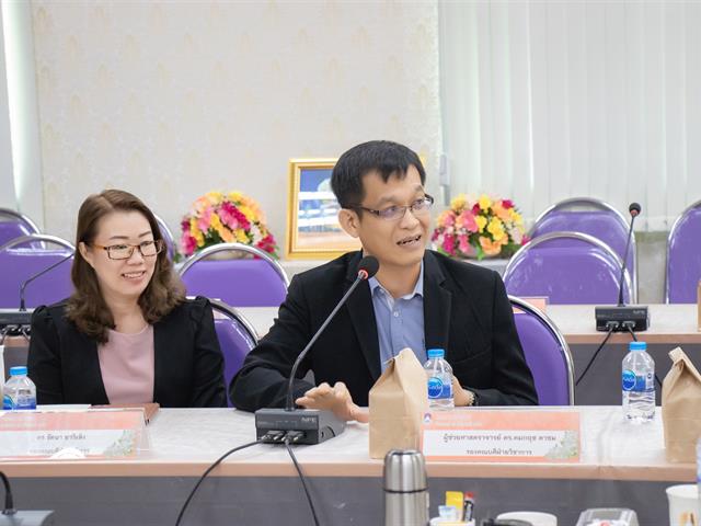 คณะศิลปศาสตร์,ได้จัดการประเมินคุณภาพการศึกษาภายในระดับคณะ,หลักสูตร,,,,,ศิลปศาสตรบัณฑิต,สาขาวิชาภาษาไทย,และ,สัมภาษณ์คณะกรรมการประจำคณะฯ