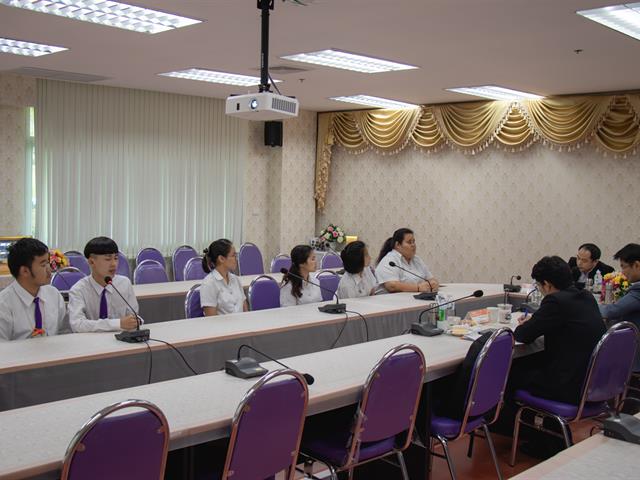 คณะศิลปศาสตร์,ได้จัดการประเมินคุณภาพการศึกษาภายในระดับคณะ,หลักสูตร,,,,,ศิลปศาสตรบัณฑิต,สาขาวิชาภาษาไทย,และ,สัมภาษณ์คณะกรรมการประจำคณะฯ