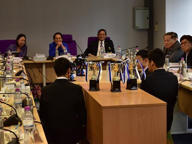 โรงเรียนสาธิตมหาวิทยาลัยพะเยาเข้าร่วมการประชุมสภามหาลัย,ครั้งที่,6/2562