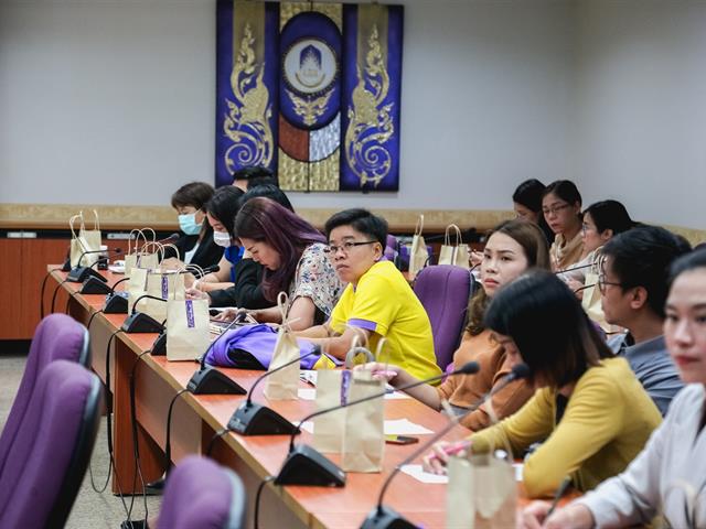 สำนักงานอธิการบดี,ม.พะเยา,จัดอบรม,“การเขียนหนังสือราชการและการเขียนรายงานการประชุม” 