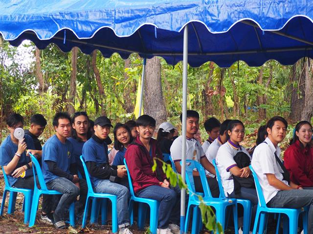 คณะรัฐศาสตร์และสังคมศาสตร์,มหาวิทยาลัยพะเยา,จัดโครงการบวชต้นไม้,เพื่ออนุรักษ์ป่า,อนุรักษ์น้ำ,:,จากแรงศรัทธาสู่การบวชป่าชุมชน