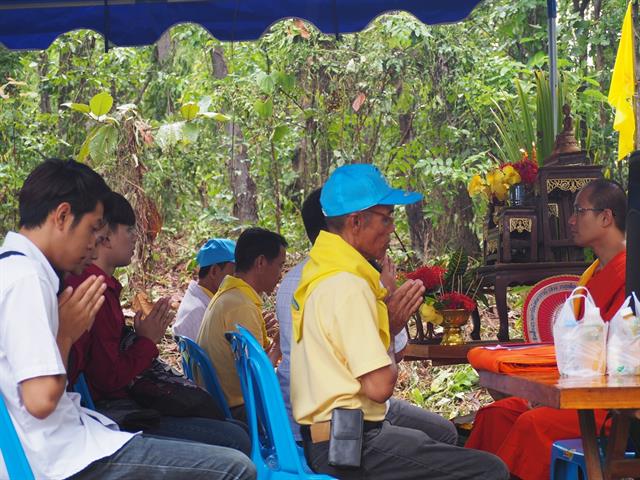 คณะรัฐศาสตร์และสังคมศาสตร์,มหาวิทยาลัยพะเยา,จัดโครงการบวชต้นไม้,เพื่ออนุรักษ์ป่า,อนุรักษ์น้ำ,:,จากแรงศรัทธาสู่การบวชป่าชุมชน