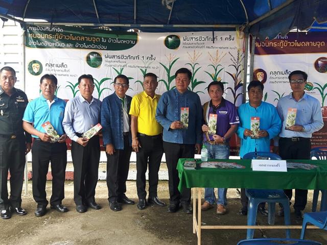 คณะเกษตรศาสตร์และทรัพยากรธรรมชาติ,ม.พะเยา,ร่วมกับสำนักงานเกษตรจังหวัดพะเยา,จัดนิทรรศการงานวันรณรงค์การป้องกันกำจัดหนอนกระทู้ข้าวโพด