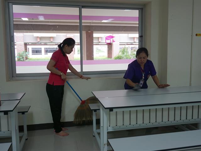 ศูนย์บรรณสารและสื่อการศึกษา,จัดกิจกรรม,Big,Cleaning,Day,และกิจกรรม,7,ส.,เตรียมความพร้อมเข้ารับการตรวจประเมินสำนักงานสีเขียว