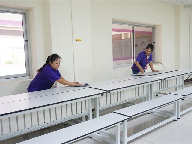 ศูนย์บรรณสารและสื่อการศึกษา,จัดกิจกรรม,Big,Cleaning,Day,และกิจกรรม,7,ส.,เตรียมความพร้อมเข้ารับการตรวจประเมินสำนักงานสีเขียว