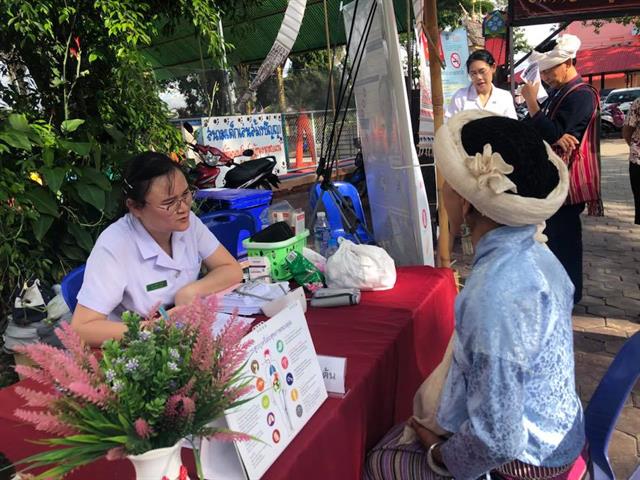 คณะเภสัชศาสตร์,,เข้าร่วมกิจกรรมเปิดพื้นที่สร้างสรรค์ด้วยสื่อพหุวัฒนธรรม,“ยกระดับวัฒนธรรมไทลื้อจังหวัดพะเยา,ครั้งที่,6”
