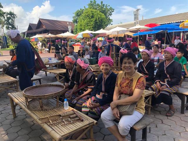 คณะเภสัชศาสตร์,,เข้าร่วมกิจกรรมเปิดพื้นที่สร้างสรรค์ด้วยสื่อพหุวัฒนธรรม,“ยกระดับวัฒนธรรมไทลื้อจังหวัดพะเยา,ครั้งที่,6”