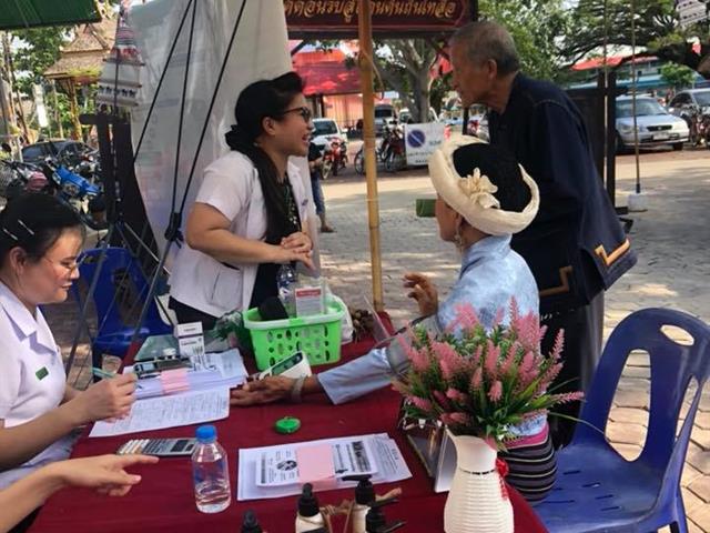 คณะเภสัชศาสตร์,,เข้าร่วมกิจกรรมเปิดพื้นที่สร้างสรรค์ด้วยสื่อพหุวัฒนธรรม,“ยกระดับวัฒนธรรมไทลื้อจังหวัดพะเยา,ครั้งที่,6”