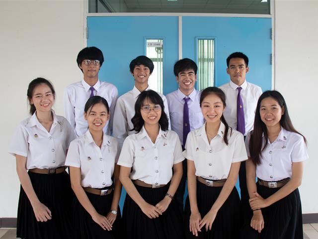 นิสิตสาขาวิชาภาษาญี่ปุ่น,คณะศิลปศาสตร์,เข้ารับสัมภาษณ์เพื่อคัดเลือกไปสหกิจต่างประเทศผ่านโปรแกรมสไกป์