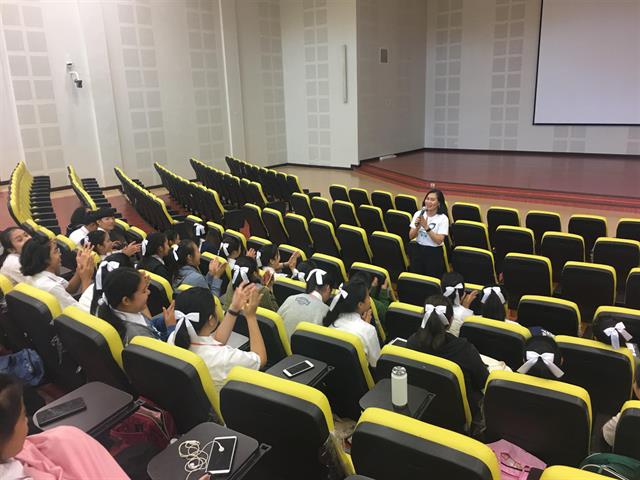 คณะพยาบาลศาสตร์จัดกิจกรรมปฐมนิเทศนิสิตพยาบาลศาสตร์,ชั้นปีที่,1