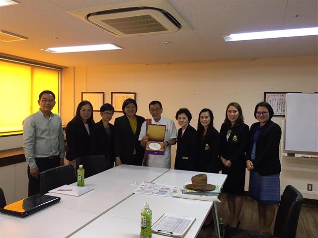Asst.,Prof.,Paralee,Opasanan,,Dean,of,School,of,Nursing,University,of,Phayao,,and,executive,committee,visited,Josai,Hospital,,Yuki,,Japan,on,26-30,July,,2019