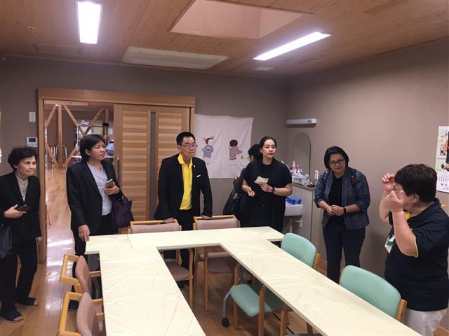 Asst.,Prof.,Paralee,Opasanan,,Dean,of,School,of,Nursing,University,of,Phayao,,and,executive,committee,visited,Josai,Hospital,,Yuki,,Japan,on,26-30,July,,2019
