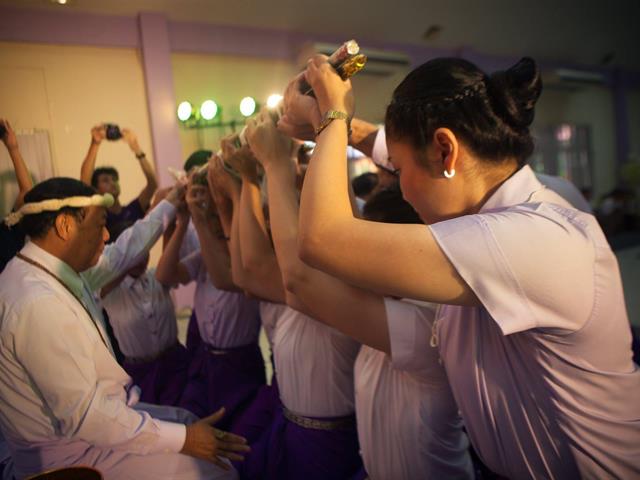 สาขาวิชาศิลปะการแสดง,ได้จัดพิธีไหว้ครูและครอบครูนาฏศิลป์ไทย,ประจำปีการศึกษา,2562,