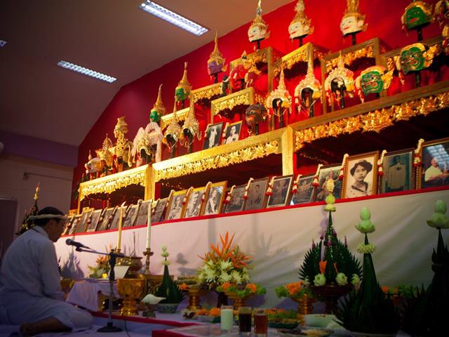 สาขาวิชาศิลปะการแสดง,ได้จัดพิธีไหว้ครูและครอบครูนาฏศิลป์ไทย,ประจำปีการศึกษา,2562,
