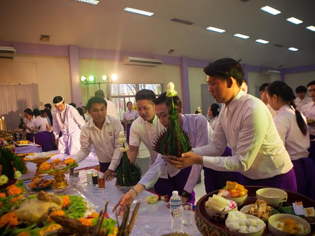 สาขาวิชาศิลปะการแสดง,ได้จัดพิธีไหว้ครูและครอบครูนาฏศิลป์ไทย,ประจำปีการศึกษา,2562,