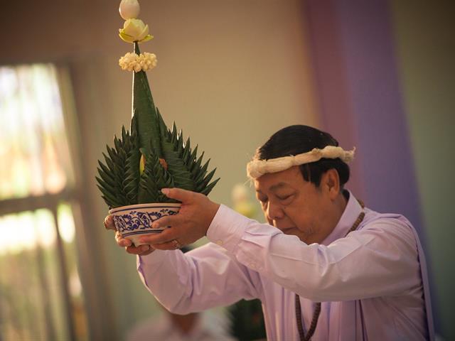 สาขาวิชาศิลปะการแสดง,ได้จัดพิธีไหว้ครูและครอบครูนาฏศิลป์ไทย,ประจำปีการศึกษา,2562,