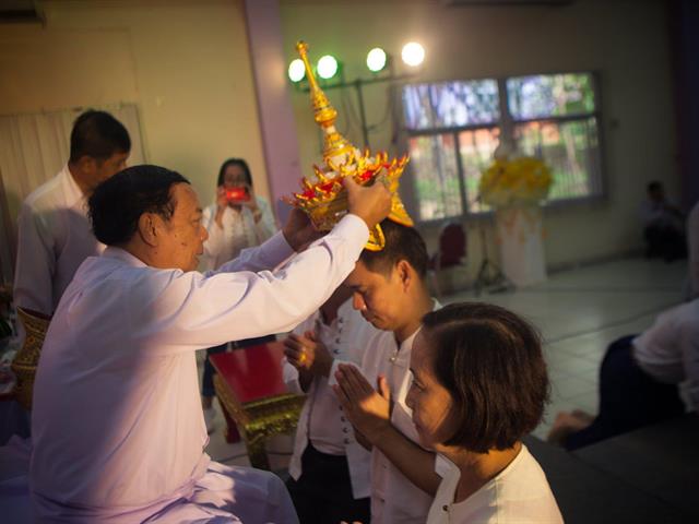 สาขาวิชาศิลปะการแสดง,ได้จัดพิธีไหว้ครูและครอบครูนาฏศิลป์ไทย,ประจำปีการศึกษา,2562,