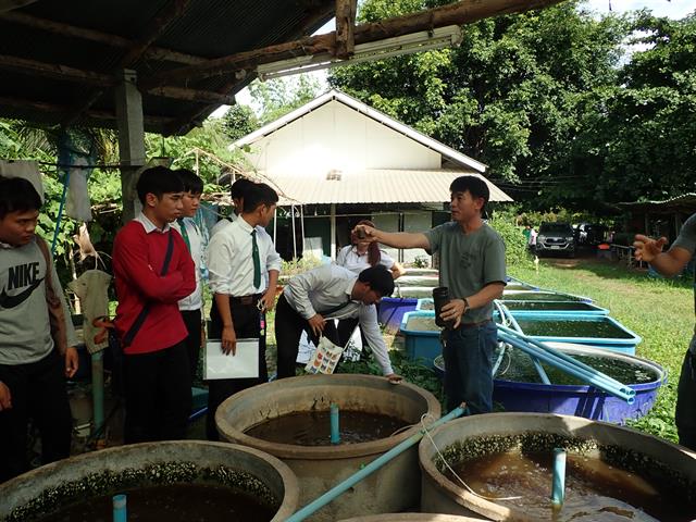 คณะเกษตรศาสตร์และทรัพยากรธรรมชาติ,ม.พะเยา,จัดโครงการ,",อบรมการเลี้ยงปลาสวยงามเชิงปฏิบัติ,"