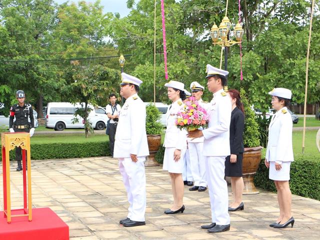 ม.พะเยา,ร่วมพิธีถวายราชสดุดีพระบรมราชานุสาวรีย์พ่อขุนเจืองธรรมิกราช