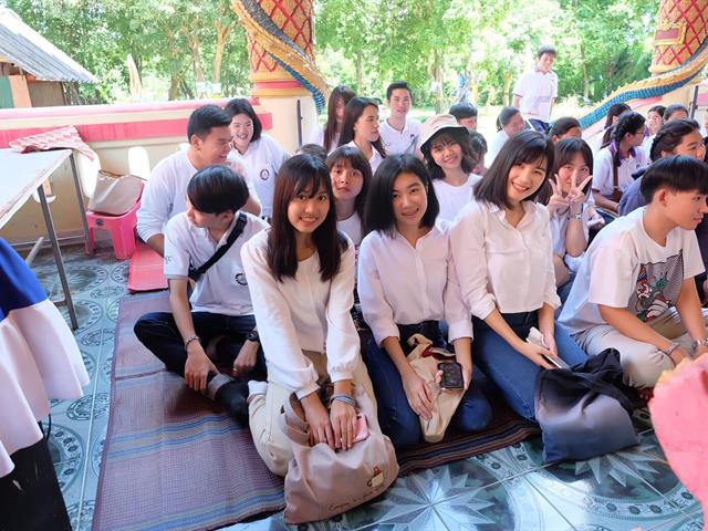 สาขาวิชาอาชีวอนามัยและความปลอดภัย,จัดกิจกรรม,ถวายเทียนพรรษาและถังดับเพลิง