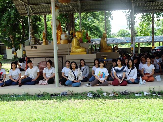 สาขาวิชาอาชีวอนามัยและความปลอดภัย,จัดกิจกรรม,ถวายเทียนพรรษาและถังดับเพลิง