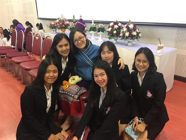 สโมสรนิสิตคณะพยาบาลศาสตร์,ได้จัดพิธีไหว้ครูคณะพยาบาลศาสตร์,ประจำปีการศึกษา,2562,