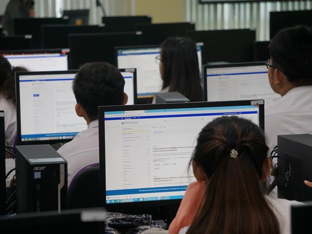 สอนการสืบค้นสารสนเทศออนไลน์และการใช้โปรแกรม,Endnote,สำหรับคณะวิทยาศาสตร์การแพทย์,สาขาวิชาชีวเคมี,,มหาวิทยาลัยพะเยา