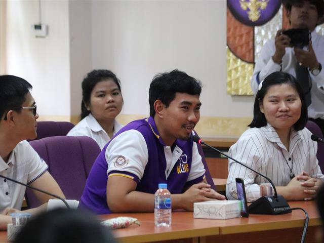 ต้อนรับคณะศึกษาดูงานจาก,วิทยาลัยนานาชาติ,มหาวิทยาลัยนเรศวร