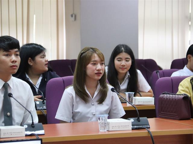 ต้อนรับคณะศึกษาดูงานจาก,วิทยาลัยนานาชาติ,มหาวิทยาลัยนเรศวร