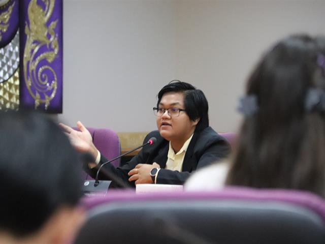 ต้อนรับคณะศึกษาดูงานจาก,วิทยาลัยนานาชาติ,มหาวิทยาลัยนเรศวร