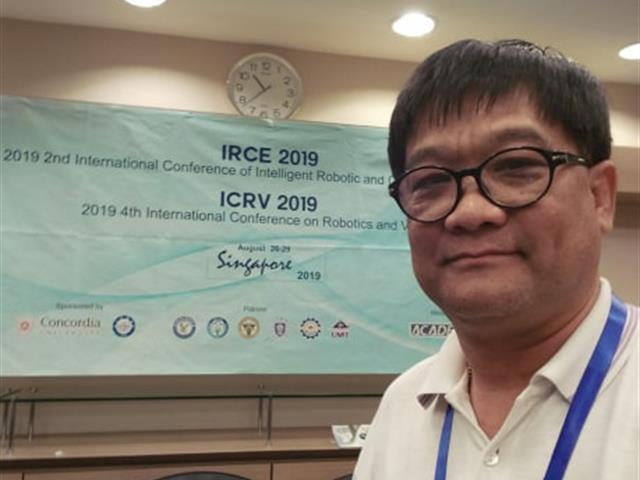 หัวหน้าสาขาวิชาเทคโนโลยีสารสนเทศ,คณะ,ICT,ม.พะเยา,นำเสนอผลงาน,ทางวิชาการในการประชุมวิชาการระดับนานาชาติ,IRCE2019,(IEEE,&,Scopus),ณ,สาธารณรัฐสิงคโปร์