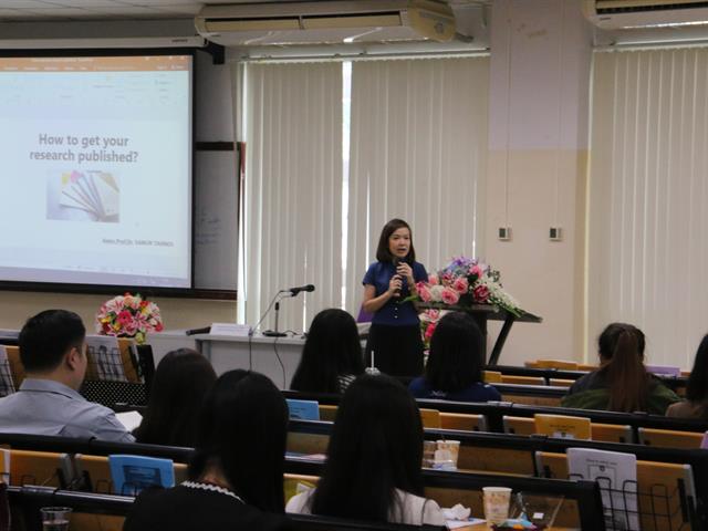 โครงการอบรม,“การเขียนบทความวิชาการและบทความวิจัย,เพื่อตีพิมพ์ในวารสารระดับชาติและระดับนานาชาติ”