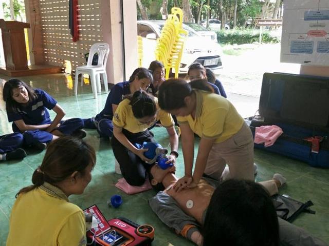 คณะพยาบาลศาสตร์,มหาวิทยาลัยพะเยา,ได้จัดโครงการบริการวิชาการ,อบรมเชิงปฏิบัติการ,หัวข้อ,“การช่วยฟื้นคืนชีพขั้นสูงแก่พยาบาลวิชาชีพ”