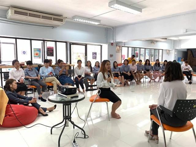 สถาบันนวัตกรรมและถ่ายทอดเทคโนโลยี,(UPITI),กลุ่มงานอุทยานวิทยาศาสตร์และพัฒนานวัตกรรมเชิงพาณิชย์,จัดกิจกรรม,Workshop,ในหัวข้อ,",Communication,Skills,and,Personality,Development,&,Look,Good,and,Sound,Good,",