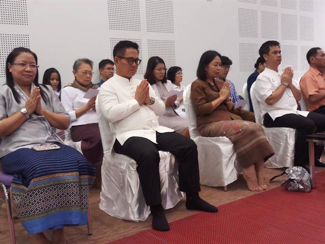 ม.พะเยา,จัดกิจกรรมเจริญจิตภาวนา,ในโครงการธรรมะสุขใจ,เสริมสร้างคุณธรรมจริยธรรมในองค์กร