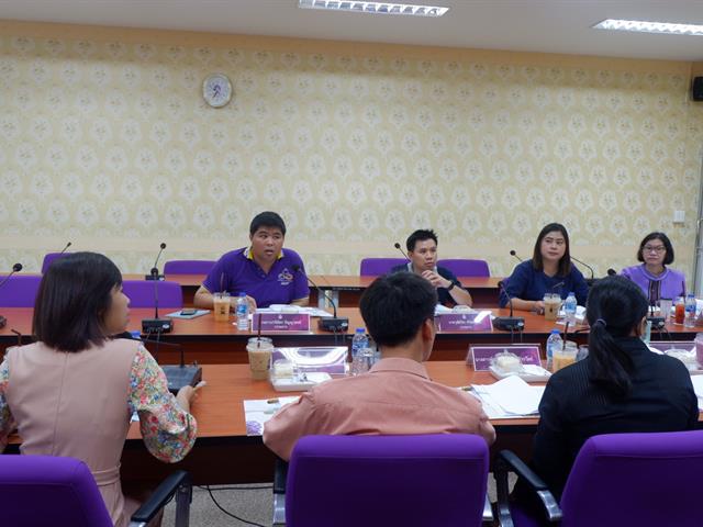 การประชุมคณะกรรมการพัฒนาระบบความพึงพอใจของผู้มีส่วนได้ส่วนเสีย,มหาวิทยาลัยพะเยา,ครั้งที่,1/2562