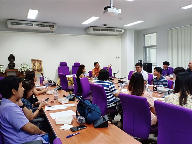 คณะวิทยาศาสตร์การแพทย์,จัดประชุมคณะกรรมการขับเคลื่อนระบบงานวิจัยและบริการวิชาการของคณะ
