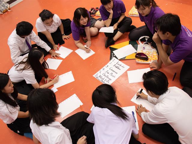 คณะศิลปศาสตร์,สาขาวิชาภาษาญี่ปุ่น,ให้การต้อนรับคณะศึกษาดูงาน,กลุ่ม,BEYOND,Tomorrow,(Japan)