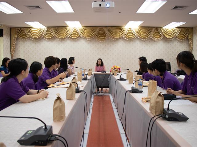 คณะศิลปศาสตร์,สาขาวิชาภาษาญี่ปุ่น,ให้การต้อนรับคณะศึกษาดูงาน,กลุ่ม,BEYOND,Tomorrow,(Japan)