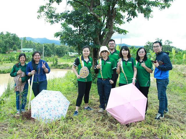 คณะเกษตรศาสตร์และทรัพยากรธรรมชาติ,มหาวิทยาลัยพะเยา,จัดโครงการ,",ปลูกต้นไม้ในใจคน,"