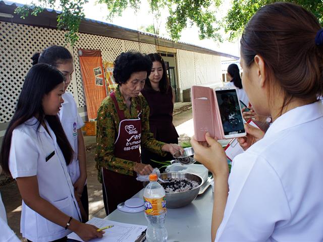 ห้องเรียนเคลื่อนที่,“โภชนาการชุมชน”,เพื่อสุขภาวะที่ดีของคนในชุมชน
