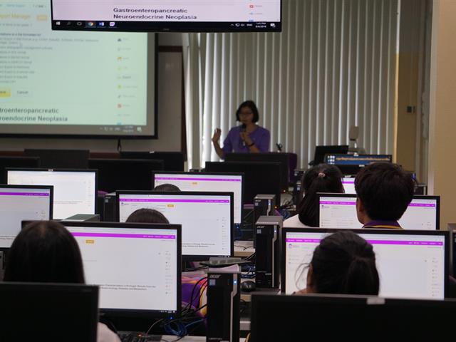 บริการสอนการสืบค้นสารสนเทศออนไลน์และการใช้โปรแกรม,Endnote,สำหรับนิสิตคณะวิทยาศาสตร์การแพทย์,มหาวิทยาลัยพะเยา