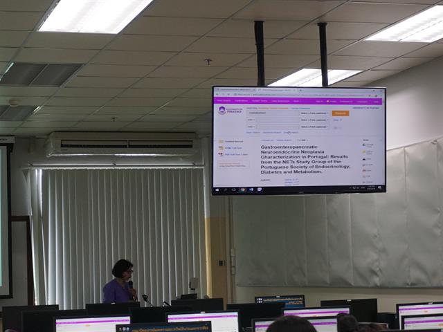 บริการสอนการสืบค้นสารสนเทศออนไลน์และการใช้โปรแกรม,Endnote,สำหรับนิสิตคณะวิทยาศาสตร์การแพทย์,มหาวิทยาลัยพะเยา