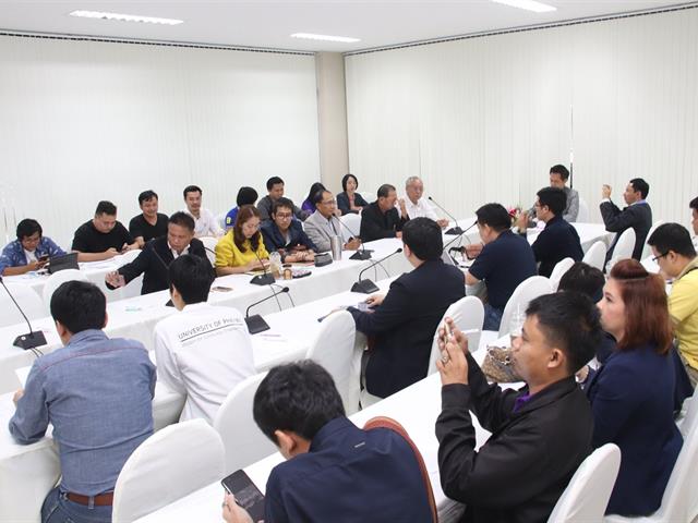 รองคณบดีฝ่ายคุณภาพนิสิต,คณะศิลปศาสตร์,เข้าร่วมประชุมโครงการ,“ศิษย์เก่าสัมพันธ์”