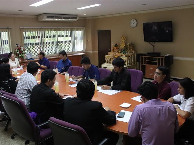 มหาวิทยาลัยพะเยาร่วมประชุมหารือกับมูลนิธิรากแก้ว